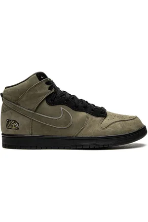 Nike dunk alte uomo argento online