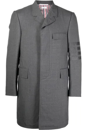 Thom Browne Blazer lungo con dettaglio 4 righe