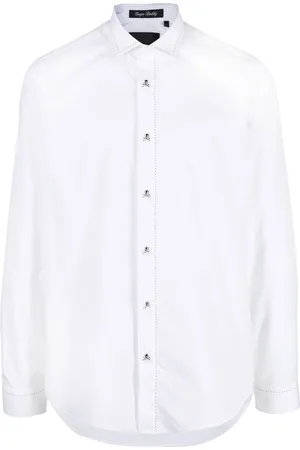 Philipp Plein Camicia con cuciture a contrasto
