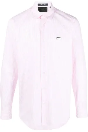 Philipp Plein Camicia a righe con stampa