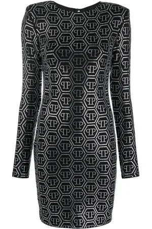 Philipp Plein Abito corto con paillettes