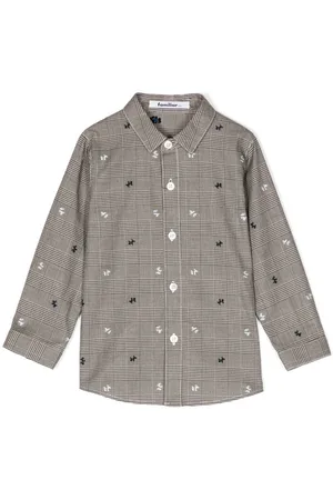 Familiar Camicia in pied-de-poule