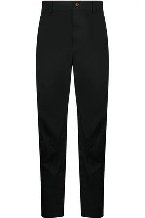 Comme des Garçons Pantaloni crop a vita media