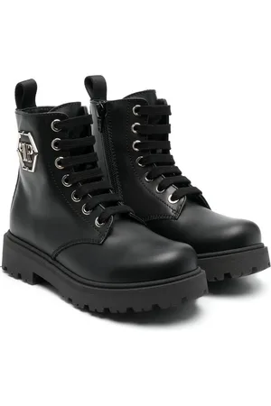Philipp Plein Stivali con logo