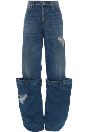 J.W.Anderson Jeans dritti Bucket