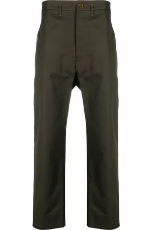 Vivienne Westwood Pantaloni crop con ricamo