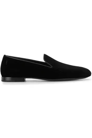 Saint Laurent Uomo Scarpe stringate e mocassini - Mocassini con tacco basso - Nero