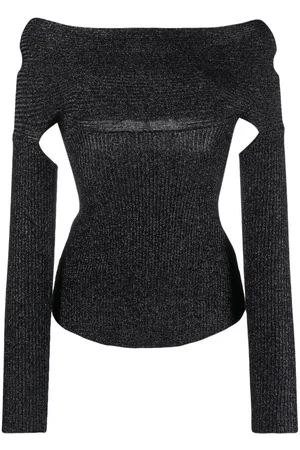 Khaite Top Salma con schiena scoperta
