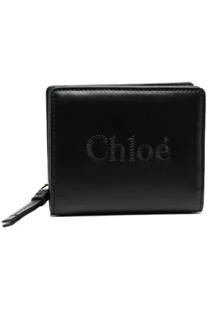 Chloé Portafoglio Sense con ricamo