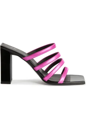 Giuseppe Zanotti Mules Shangay con punta quadrata