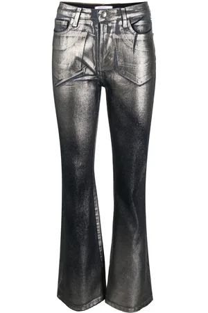 Madison.Maison Jeans con effetto metallizzato
