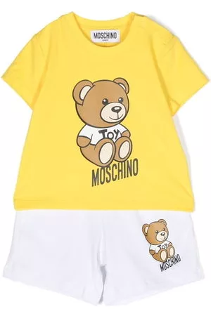 Moschino Pantaloncini - Set con shorts Teddy Bear - Giallo