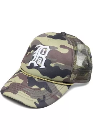 R13 Cappello da baseball con stampa camouflage - Verde