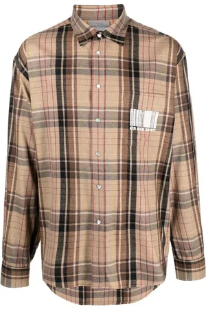 VTMNTS Camicia tartan