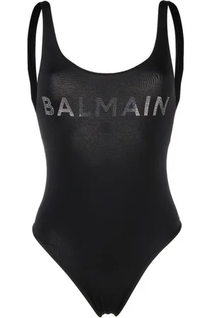 Balmain Costume intero con scollo a U