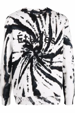 Etudes Felpa con fantasia tie dye in cotone biologico