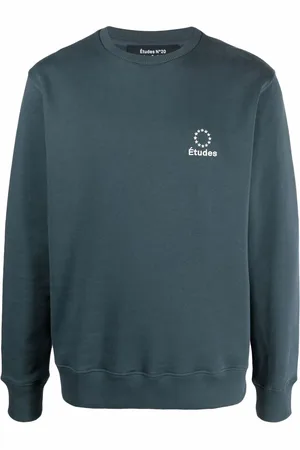 Etudes Felpa in cotone biologico con logo