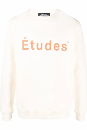 Etudes Felpa in cotone biologico con logo