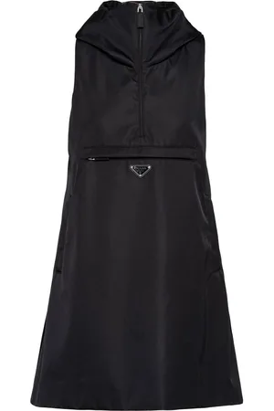 Prada Abito corto con cappuccio