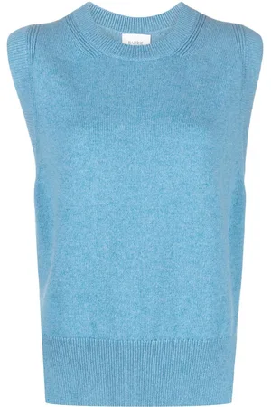Barrie Maglione Iconic smanicato in cashmere