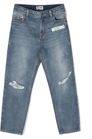 Moschino Jeans dritti con stampa