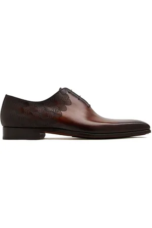 Magnanni Oxford con dettaglio goffrato