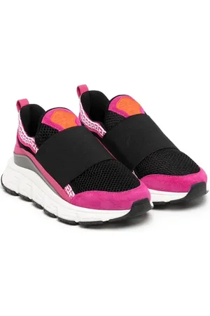 VERSACE Sneakers senza lacci con design color-block