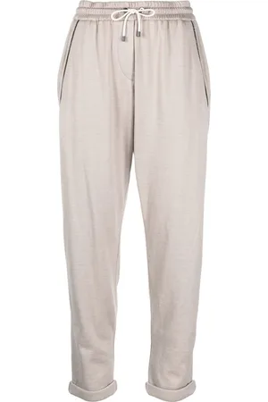 Brunello Cucinelli Pantaloni sportivi crop