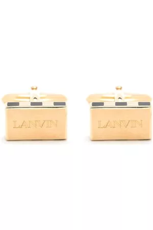 Lanvin Gemelli con logo inciso - Oro