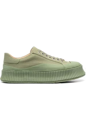 Jil Sander Uomo Sneakers - Sneakers con punta di gomma - Verde