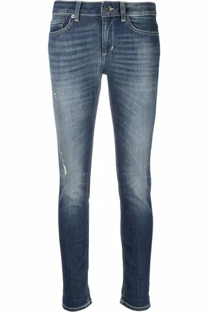 Dondup Jeans crop con effetto sfumato