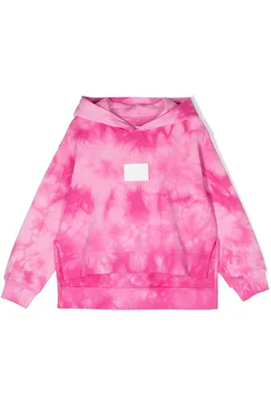 Maison Margiela Felpa con fantasia tie-dye
