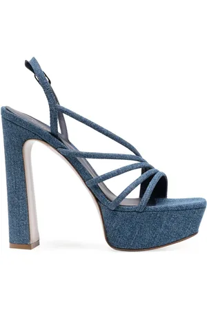 LE SILLA Sandali denim 145mm