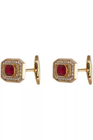 Dolce & Gabbana Gemelli con cristalli - Rosso