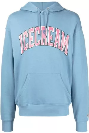 ICECREAM Felpa con cappuccio - Blu