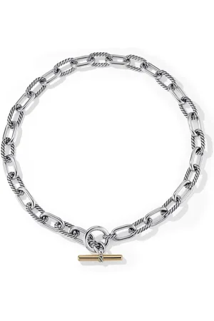 David Yurman Collana a catena Madison Toggle in oro giallo 18kt e (11mm)