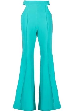 GIUSEPPE DI MORABITO Pantaloni svasati con inserti