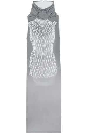 Maison Margiela Abito Dummy midi smanicato