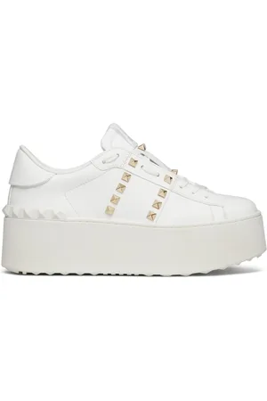 VALENTINO GARAVANI Sneakers Rockstud Untitled con suola rialzata