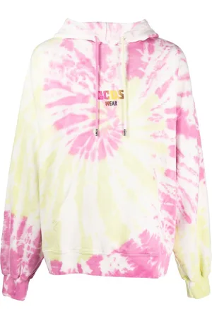 GCDS Felpa con fantasia tie-dye