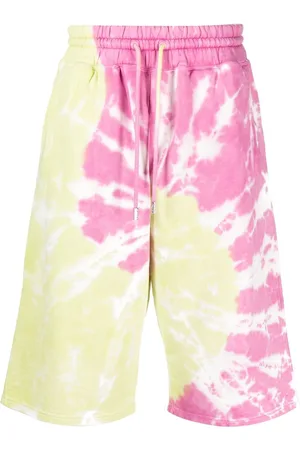 GCDS Bermuda con fantasia tie-dye