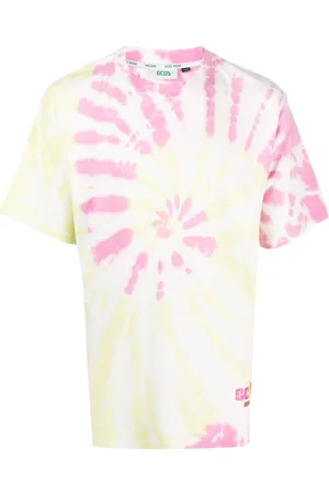 GCDS T-shirt con fantasia tie-dye