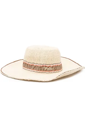 Ralph Lauren Cappello a tesa larga con ricamo