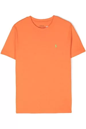 Ralph Lauren Polo - T-shirt con stampa Polo Pony - Arancione