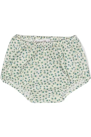 BONPOINT Pantaloncini - Pantaloncini a fiori - Verde