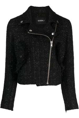 GOEN.J Giacca biker crop
