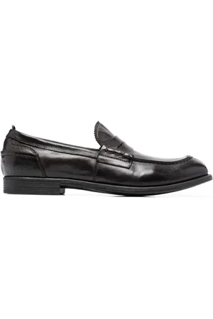Officine creative Mocassini con punta smussata in pelle