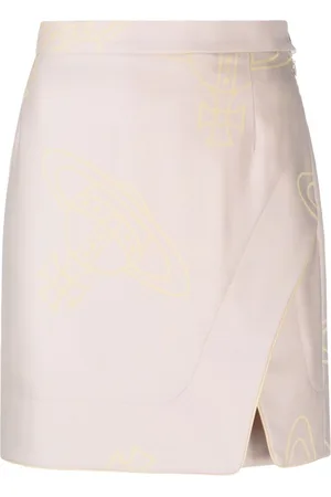 Vivienne Westwood Gonna a portafoglio Rita Orb con stampa