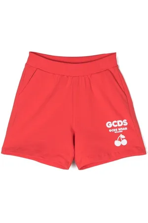 GCDS Shorts sportivi con stampa