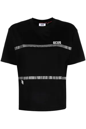 GCDS T-shirt con strass